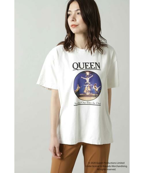 ROSE BUD / ローズ バッド カットソー | QUEENプリントTシャツ | 詳細1