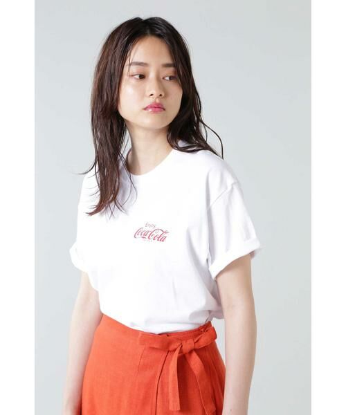 ROSE BUD / ローズ バッド カットソー | ＜ROSE BUD別注＞「コカ·コーラ」Tシャツ | 詳細1