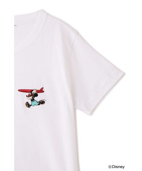 ROSE BUD / ローズ バッド カットソー | ディズニー刺繍Tシャツ | 詳細4