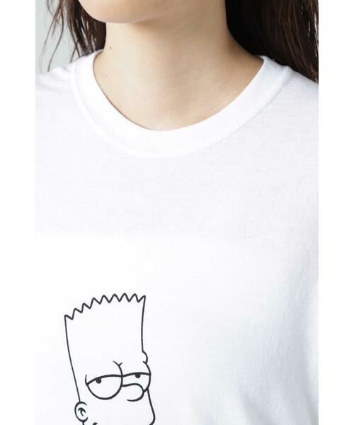 ROSE BUD / ローズ バッド カットソー | THE SIMPSONSプリントTシャツ | 詳細6