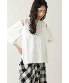 ＜AFFECTISM別注＞カットアウトパネルTシャツ