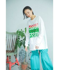 ロングスリーブロゴTシャツ