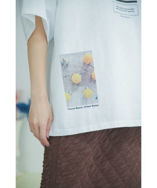 ROSE BUD / ローズ バッド カットソー | フォトプリントTシャツ | 詳細4