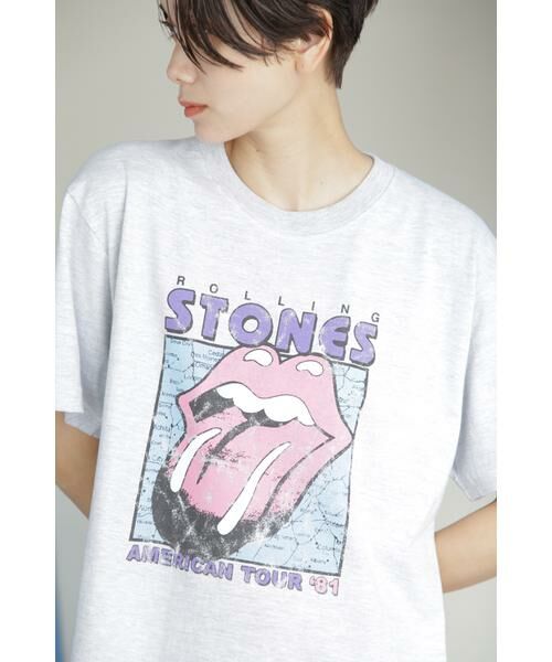 ROSE BUD / ローズ バッド カットソー | THE ROLLING STONESプリントTシャツ | 詳細7