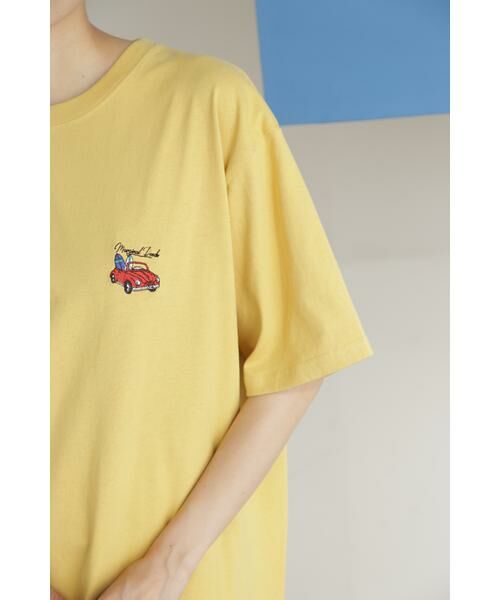ROSE BUD / ローズ バッド カットソー | ワンポイント刺繍Tシャツ | 詳細7