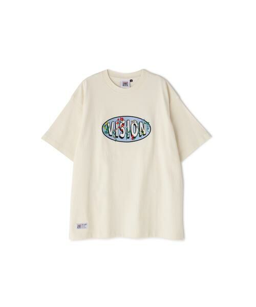 ROSE BUD / ローズ バッド カットソー | ＶＩＳＩＯＮ刺繍Tシャツ | 詳細17