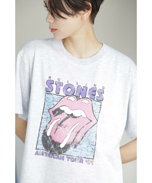 ROSE BUD / ローズ バッド カットソー | THE ROLLING STONESプリントTシャツ | 詳細6