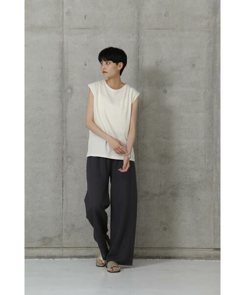 セール】 レイヤードシアーTシャツ （カットソー）｜ROSE BUD / ローズ 