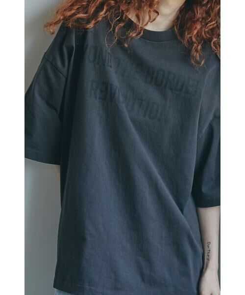ROSE BUD / ローズ バッド カットソー | REVOLUTION プリント＆刺繍 Tシャツ | 詳細19