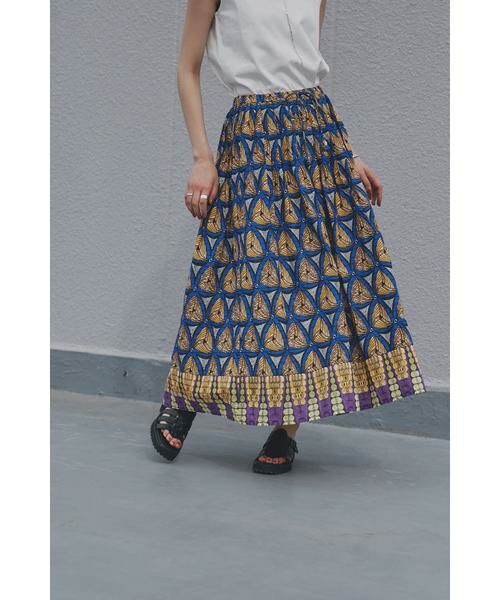 ROSE BUD / ローズ バッド スカート | アフリカンプリントスカート | 詳細3