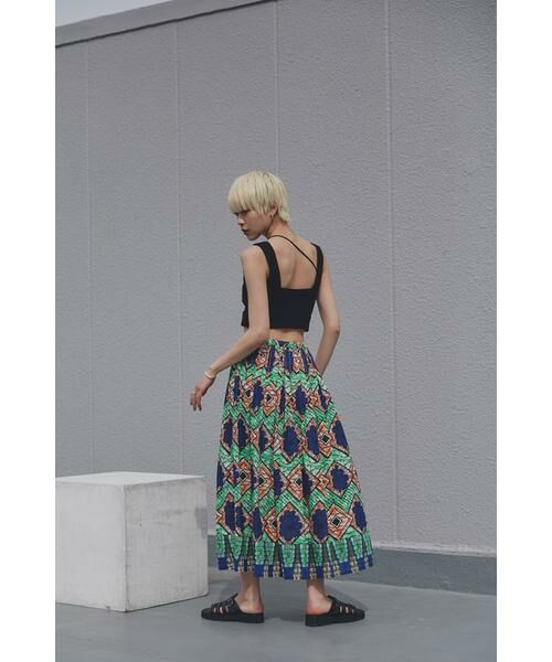 ROSE BUD / ローズ バッド スカート | アフリカンプリントスカート | 詳細9