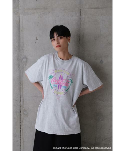 セール】 「コカ·コーラ」Tシャツ （カットソー）｜ROSE BUD / ローズ