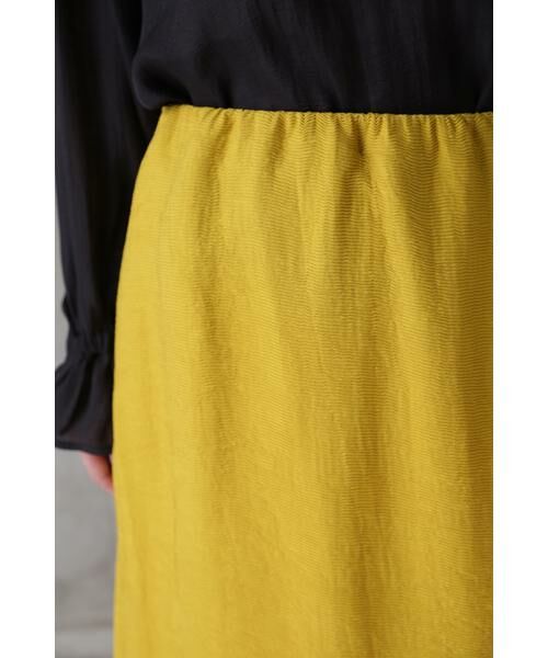 ROSE BUD / ローズ バッド スカート | ファブリックカラースカート | 詳細6