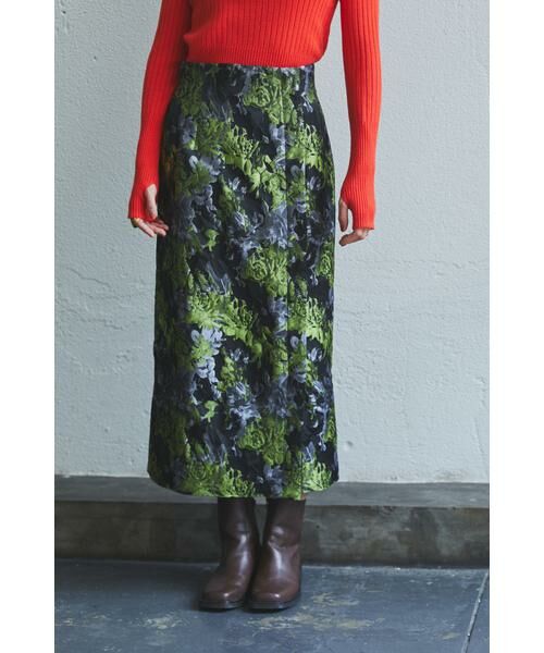 ROSE BUD / ローズ バッド スカート | 花柄ジャカードスカート | 詳細20