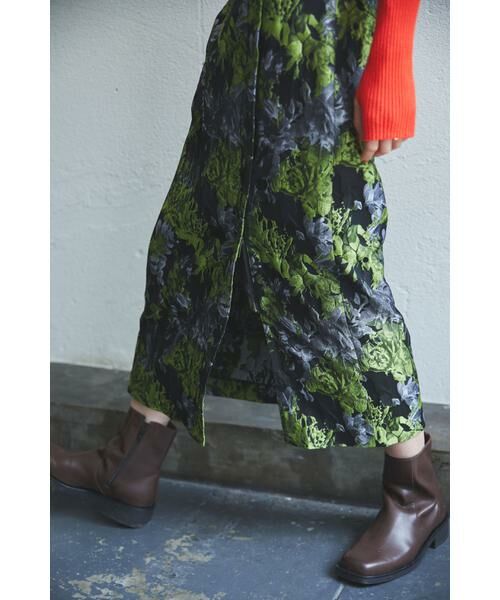 ROSE BUD / ローズ バッド スカート | 花柄ジャカードスカート | 詳細25