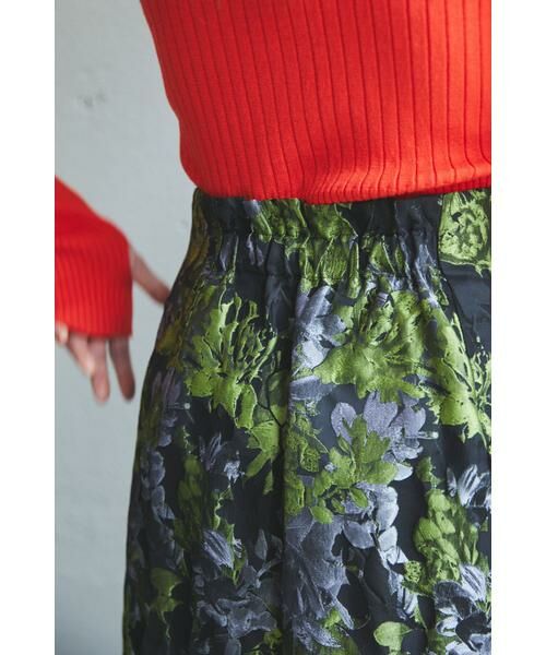 ROSE BUD / ローズ バッド スカート | 花柄ジャカードスカート | 詳細26