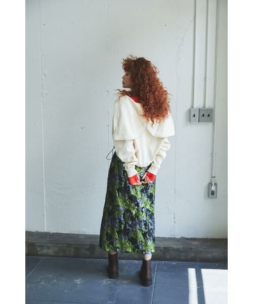 ROSE BUD / ローズ バッド スカート | 花柄ジャカードスカート | 詳細18