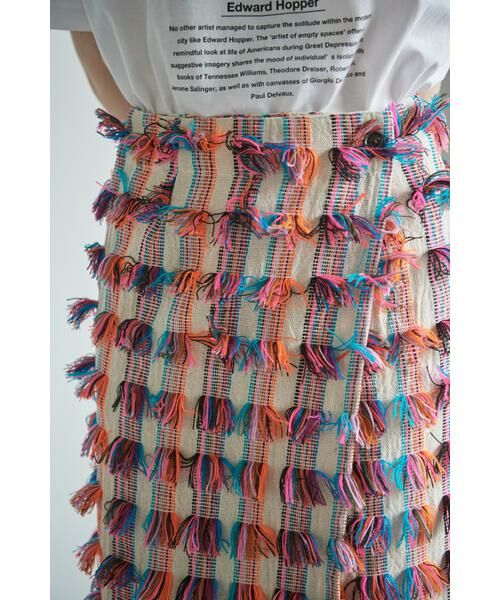 ROSE BUD / ローズ バッド スカート | フリンジラップスカート | 詳細8
