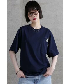 ポケットエンブロイダリーTシャツ