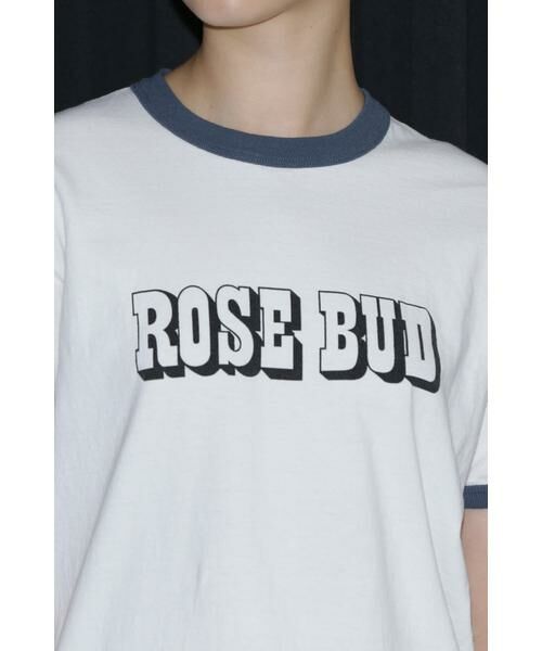 ROSE BUD / ローズ バッド カットソー | RB RINGER Tシャツ | 詳細7