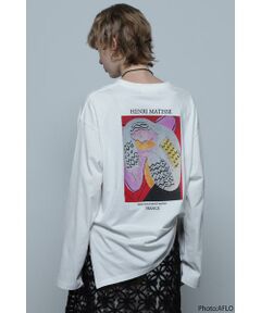 グラフィックアートロングTシャツ