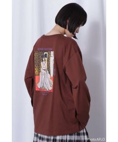 グラフィックアートロングTシャツ