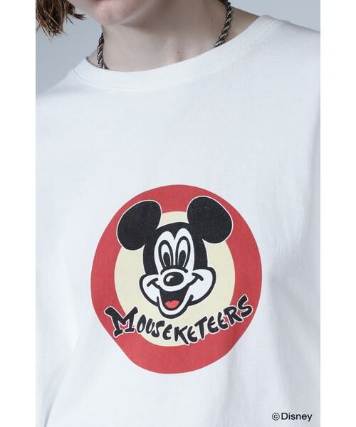 ROSE BUD / ローズ バッド カットソー | circle MICKEY MOUSE ロングTシャツ | 詳細7