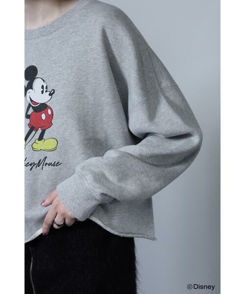 ROSE BUD / ローズ バッド カットソー | standing MICKEY MOUSE  sweat | 詳細14