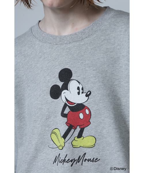 ROSE BUD / ローズ バッド カットソー | standing MICKEY MOUSE  sweat | 詳細13