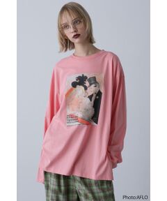 グラフィックロングTシャツ