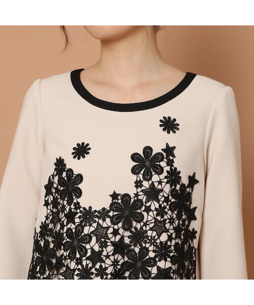 フラワー 星ケミカルレースワンピース ミニ丈 ひざ丈ワンピース Rose Tiara ローズティアラ ファッション通販 タカシマヤファッションスクエア