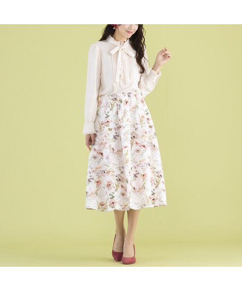 ボウタイリボンブラウス シャツ ブラウス Rose Tiara ローズティアラ ファッション通販 タカシマヤファッションスクエア