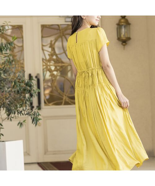 セール Ouchi De Rose 割線半袖ワンピース ミニ丈 ひざ丈ワンピース Rose Tiara ローズティアラ ファッション通販 タカシマヤファッションスクエア