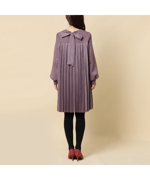 バックプリーツショート丈ワンピース チュニック Rose Tiara ローズティアラ ファッション通販 タカシマヤファッションスクエア