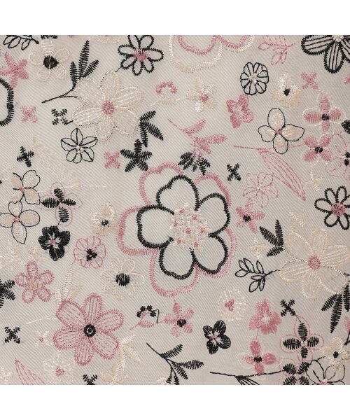 Rose Tiara / ローズティアラ ミニ・ひざ丈スカート | オーガンジー刺繍スカート | 詳細11