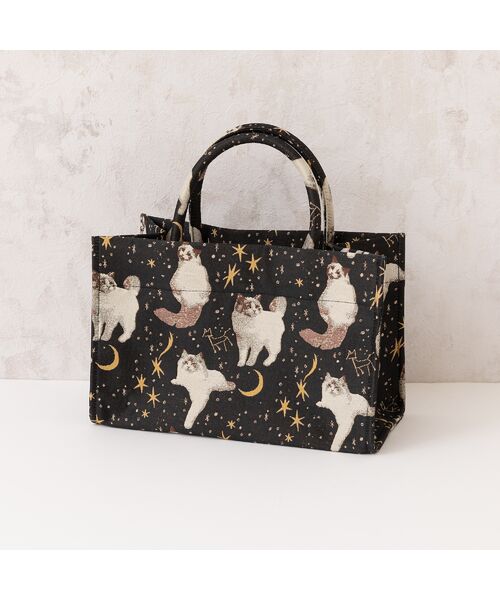 Rose Tiara / ローズティアラ ショルダーバッグ | キャットジャカードバッグ | 詳細2