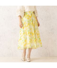 Rose　tiara 薄紫 レース タイトスカート レース タイト スカート[品番：CLVW0000408]｜CLOVERDEPOT