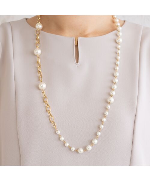 Rose Tiara / ローズティアラ ネックレス・ペンダント・チョーカー | パール×チェーンネックレス | 詳細2