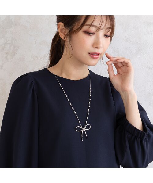 Rose Tiara / ローズティアラ ネックレス・ペンダント・チョーカー | リボンネックレス | 詳細2