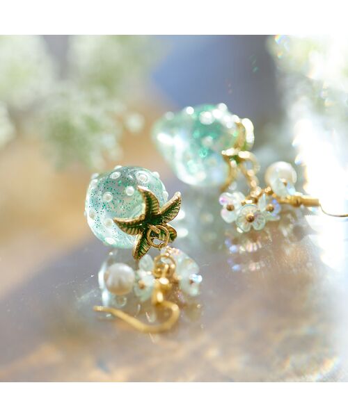 Rose Tiara / ローズティアラ ネックレス・ペンダント・チョーカー | いちごのピアス | 詳細4