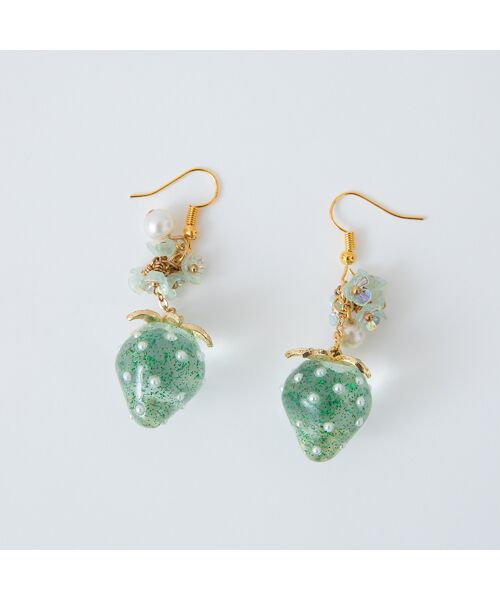 Rose Tiara / ローズティアラ ネックレス・ペンダント・チョーカー | いちごのピアス | 詳細6