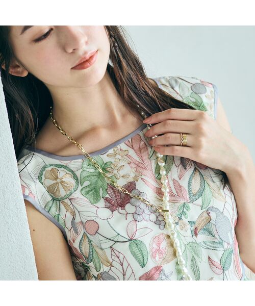 Rose Tiara / ローズティアラ ネックレス・ペンダント・チョーカー | チェーンパールMIXネックレス | 詳細1