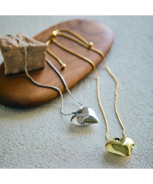 Rose Tiara / ローズティアラ ネックレス・ペンダント・チョーカー | メタルハートネックレス | 詳細3