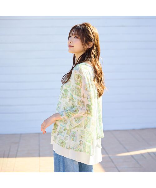 Rose Tiara / ローズティアラ シャツ・ブラウス | 【22fabric】ムービースタジオ/レイヤードブラウス | 詳細2