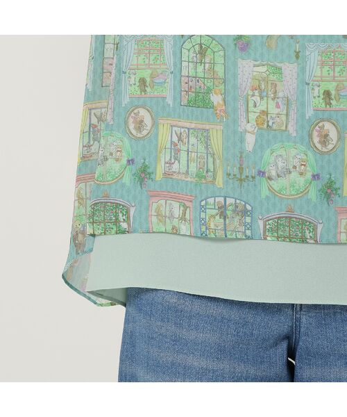 Rose Tiara / ローズティアラ シャツ・ブラウス | 【22fabric】ムービースタジオ/レイヤードブラウス | 詳細17