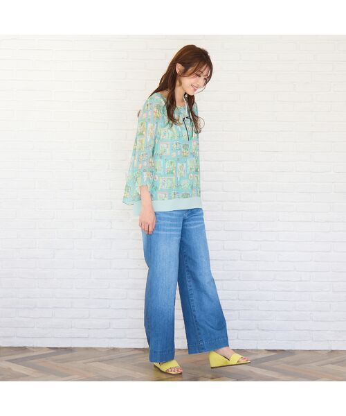 Rose Tiara / ローズティアラ シャツ・ブラウス | 【22fabric】ムービースタジオ/レイヤードブラウス | 詳細10