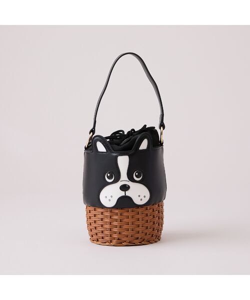 Rose Tiara / ローズティアラ ショルダーバッグ | ボストンテリアバケツバッグ | 詳細3