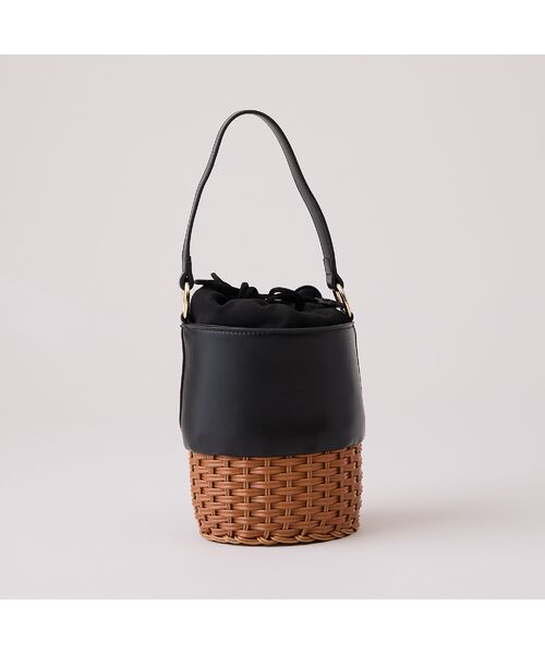 Rose Tiara / ローズティアラ ショルダーバッグ | ボストンテリアバケツバッグ | 詳細5