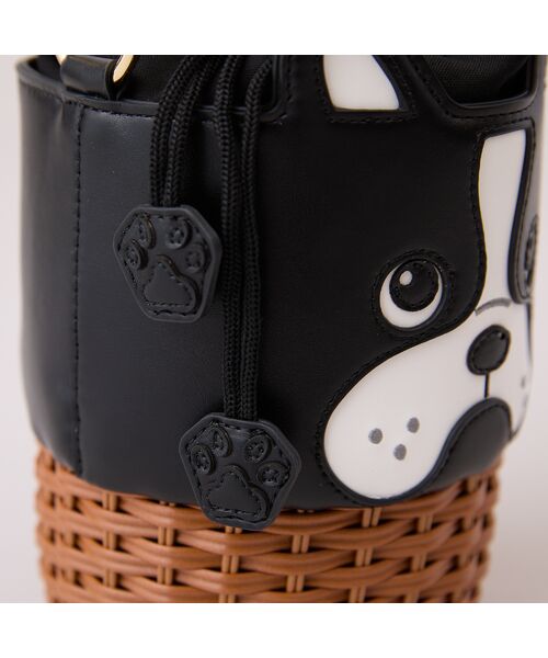 Rose Tiara / ローズティアラ ショルダーバッグ | ボストンテリアバケツバッグ | 詳細6