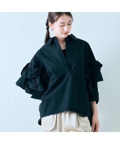 オーディア ミューズ Audie a Muses フラワー×ボーダープリント